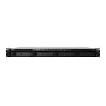 Synology RackStation RS1619xs+ - NAS server - 4 bays - rack-mountable - SATA 6Gb/s - RAID 0, 1, 5, 6, 10, JBOD, RAID F1 - RAM 8 GB - Gigabit Ethernet - iSCSI - 1U