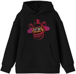 Bioworld Five Nights at Freddy's Red Shadow Freddy Boy's Black Sweatshirt-Medium