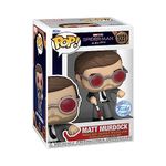 Funko Pop! Marvel: Spider-Man: No Way Home - Matt Murdock with Brick - Amazon Exclusive - Collectable Vinyl Figure - Gift Idea - Official Products - Movies Fans