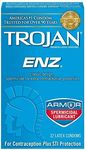 Trojan ENZ Spermicidal Lubricated: 