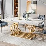 Tribesigns Modern Dining Table, 63 