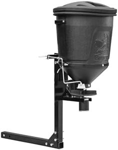 Buyers Products UTVS16 UTV Broadcast Spreader For Salt, Grass Seed, Fertilizer, Deer Feeder Seed and More, 150 lb. Capacity with Lid, UTV All Season Spreader