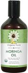 Organic Veda Moringa Oil - Pure Cold Pressed Organic Moringa Seed Oil - Natural Face Oil for Women, Moisturizing Hair Oil - Virgin Moringa Oleifera Oil for Skin, Body, Scalp Care & Nails - 16 fl.oz