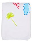 Mee Mee Absorbent|Washable |Reusable |Soft Baby Bath Towel | Cotton Washcloth for Infants, New Born Babies and Toddlers (White) 70X110 CM