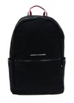 Tommy Hilfiger Men TH Horizon Backpack for Laptop, Black (Black), One Size