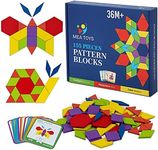 MEA TOYS Pattern Blocks -155 Wooden