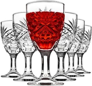 Godinger Cordial Glasses, Stemmed Drinking Glasses, Liquor Glasses - Dublin Collection, Set of 4