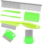 Lamoutor 7Pcs Pet Flea Comb Fine To