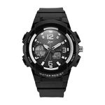 Zoop Kids 44.1 x 44.1 x 19 mm Black Dial Plastic Analog-Digital Watch - 26026PP02W