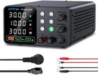 WANPTEK POWER Bench Power Supply Variable 0-30V 0-10A, DC Power Supply Adjustable with Memory Preset/Locking Key/OCP Protection/Output Button/USB Fast Charging /4-Digit LED Display