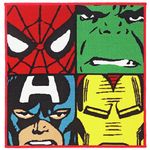 Marvel Comics Rug - 80 x 80cm.