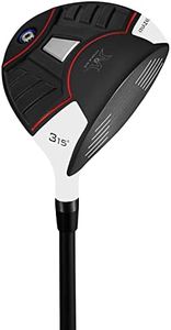 MAZEL Z35 Mens Golf Fairway Woods 3/5,Right Handed (White Wood 3)