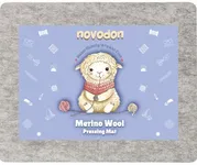 Novodon Merino Wool Pressing Mat for Quilting 17" x 13.5" 100% Merino Wool Pressing Mat for Quilting and Ironing