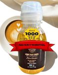 SubSugar 100% Monk Fruit Drops Pure Liquid Monk Fruit Sweetener, No Erythritol Sugar Alternative, Concentrated Syrup, Zero Calorie, Sugar-Free for Keto, Coffee, Tea, Food, Kosher, Non-GMO - weight 8.5 ounces