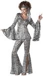 Women's Foxy Lady Disco Costume X-L