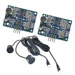 FainWan 2pcs JSN-SR04T Integrated Ultrasonic Module Distance Measuring Transducer Sensor Waterproof for Ar-duino