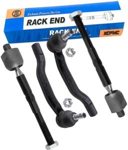 ES800930 ES800931 EV801497 4-Set Steering Tie Rod End Kits Inner Outer Front For 2013-2018 Toyota Avalon 2012-2017 Camry 2013-18 Lexus ES300h E350 Left&Right Automotive Replacement Parts 4546009140