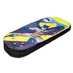 BATMAN Junior ReadyBed - 2 in 1 kids sleeping bag and inflatable air bed in a bag with a pump