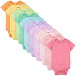 HonestBaby 10-Pack Short Sleeve Bod