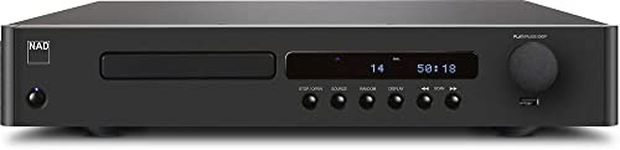 NAD C 568 CD Player - Wolfson 24-bit DAC, CD-R/CD-RW Playback, Optical/Coaxial