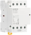 Baomain 4 Pole Contactor with 120volt AC Coil 50A HC1-63 Universal Circuit Control 35mm DIN Rail Mount