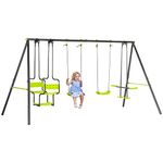 Swing Set With Glider