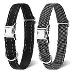 ESGPET Dog Collar Strap, Reflective Replacement Strap for Shock Collar, Compatible with Nearly All Brands and Models of Electric Collars, 2 Pack