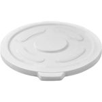 Global Industrial 55 Gallon Garbage Can Lid, White