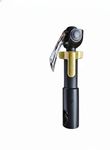 5-in-1 Wine Opener Set with Vacuum Pump – Stainless Steel Manual Corkscrew, Foil Cutter, Wine Stopper & Aerator, Reusable Wine Preserver Tool Kit for Home, Bar & Gifting (Black)