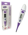 Basal Thermometer for Ovulation - Switchable C/F - Temperature Chart - Hard Storage Case - BabyMad