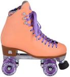 Moxi Beach Bunny Roller Skates - Fashionable Womens Roller Skates | Peach Blanket | Size 7