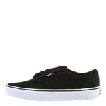 Vans Men's Mn Atwood Sneaker, Black Canvas Black White, 9 UK