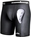 COOLOMG Men Sliding Shorts with Pro