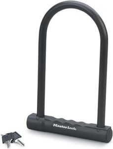 Master Lock U-Bar Bicycle Lock, 200 mm x 100 mm x 12 mm Size