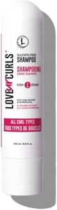 Love Ur Curls LUS Brands Shampoo for Curly, Wavy, Kinky-Coily Hair, 8.5 oz - Sulfate-Free Gentle, Moisturizing Shampoo - Hair Care Products for Soft, Smooth Curl Definition