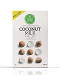 The Coco Factory Full Fat Coconut Milk, 200 ml [Pack of 2, Thick & Creamy]