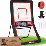 ZEALFEEL Lacrosse Rebounder, 4x7FT