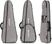 GHOSTFIRE high-end Electric Guitar Gig Bag Super thick fit ST/TL ，LP/SG An Expansion Package Is Attached (Electric guitar-grey)