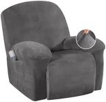 H.VERSAILTEX Velvet Recliner Chair 