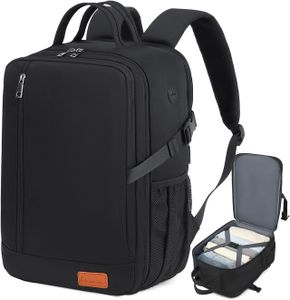 Lossga Ryanair Cabin Bag 40x30x20 – Anti-Theft Underseat Travel Backpack with Bottle Holder