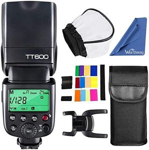 Godox Flash TT600 - Speedlite Flash with Built-in Trigger System Compatible for Canon Nikon Pentax Olympus Fujifilm Panasonic,Creative Lighting for DSLR Cameras