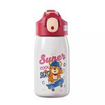 Break The Rules -Stainless Steel Water Bottle -530ml (White)