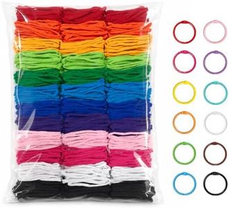 SOOHAOLISS Cotton 468pcs Loops for Potholders 7" with 12 Rainbow Colors