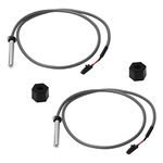 Spa Parts Replacement for Balboa Sensor M7 System with 24" Cable/High Limit, 1/4" Diameter, 2-pin - 2 Pack