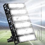 Spolehli LED Stadium Light 300W Flood Light 39,000lm 6500K AC100-265V Stadium Flood Light IP66 Waterproof Lighting Fixture for Stadium, Playground, Dock, Square, Outdoor Area Lighting (300, Watts)