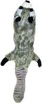 Ethical Pets Mini Skinneeez Raccoon 14-Inch Stuffingless Durable Squeaker Dog and Cat Toy.