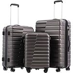 COOLIFE Expandable Suitcase PC ABS 