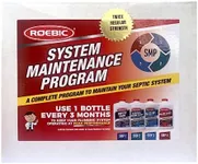 Roebic SMP-1000-PAK-1, Complete Septic System Maintenance Kit, Pack of 1, 4 Quarts