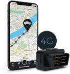 Salind GPS - SALIND 08 4G - Mini GPS Tracker for Cars, Lorries, Vehicles - Connection via OBD2 - UK & Worldwide Real Time Tracking, Safe Area, Route Memory System and Alarms