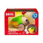 BRIO Firefly Pull Along Toddler Toys for Ages 12 Months Up (Kids 1 Year Old)